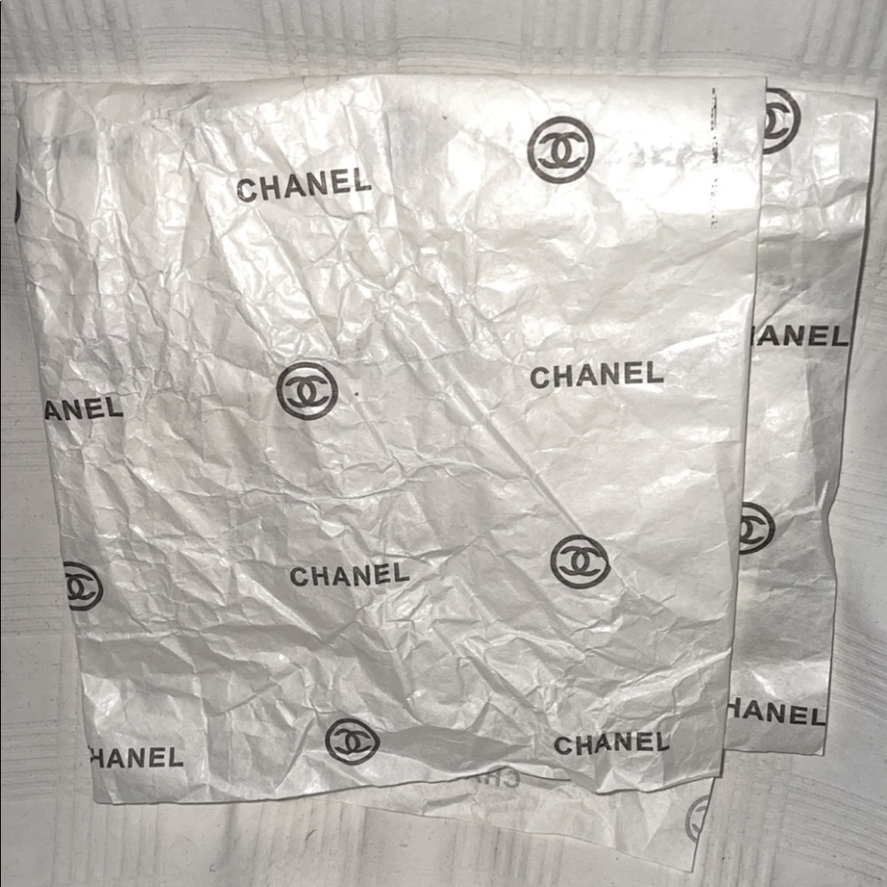 Authentic Chanel Tissue Wrapping Paper